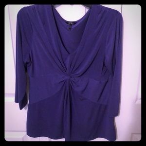 Daisy Fuentes Purple Blouse